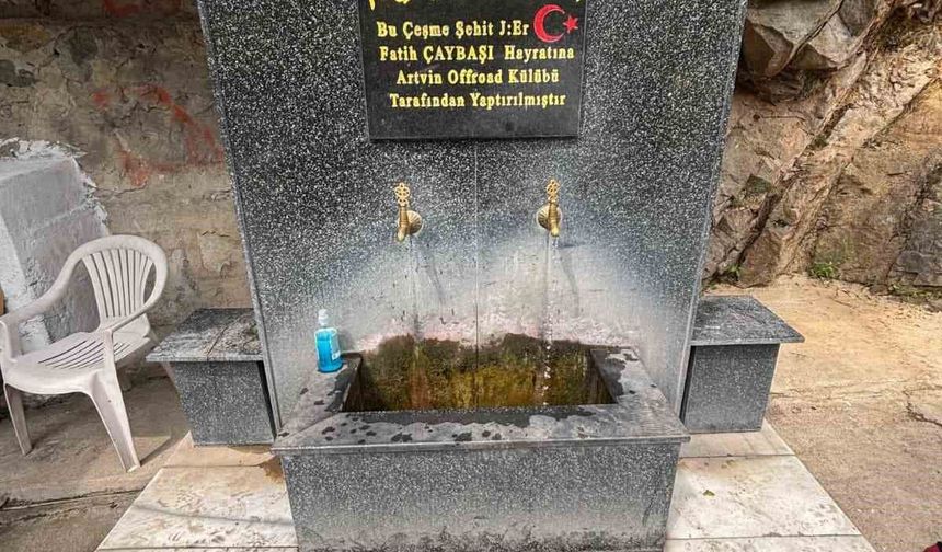 Şehit Jandarma Er Fatih Çaybaşı unutulmadı