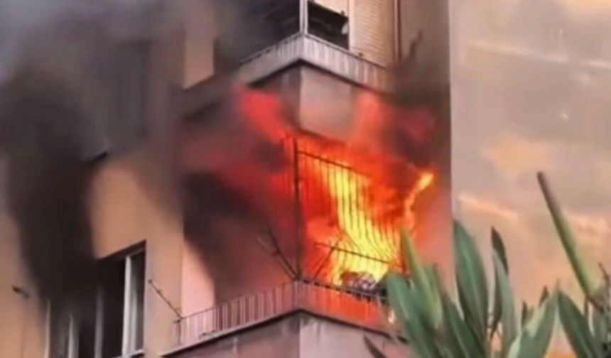 Yangında yaşlı kadın hayatını kaybetti