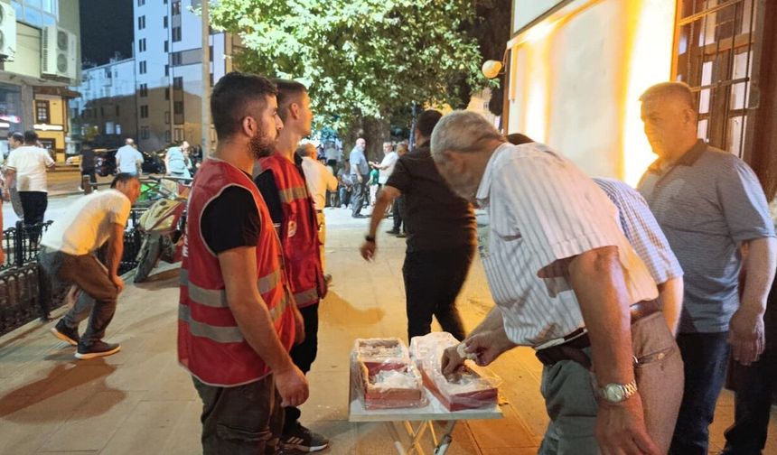 Boyabat Yeniden Refah’tan Mevlid Kandili programı