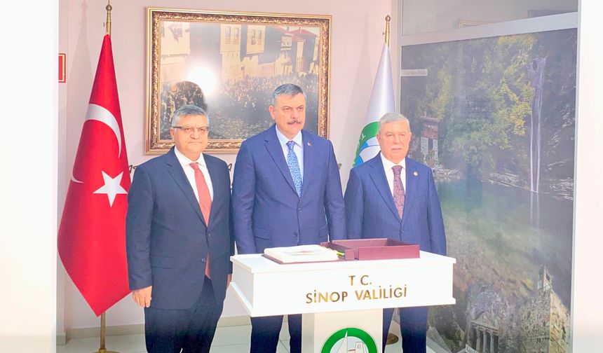 İçişleri Bakanı Mustafa Çiftçi Sinop'ta
