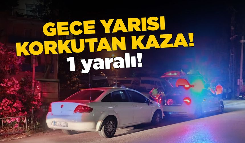 Sinop’ta motosiklet ile otomobil çarpıştı, 1 kişi yaralandı