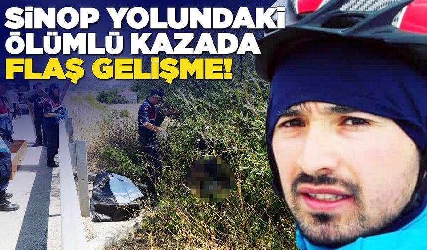 Sinop yolunda ölümle biten kazada sürücü tutuklandı