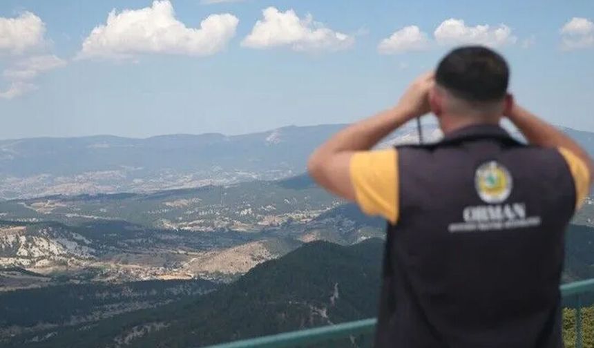 Sinop'ta olası orman yangınları için tüm önlemler alındı