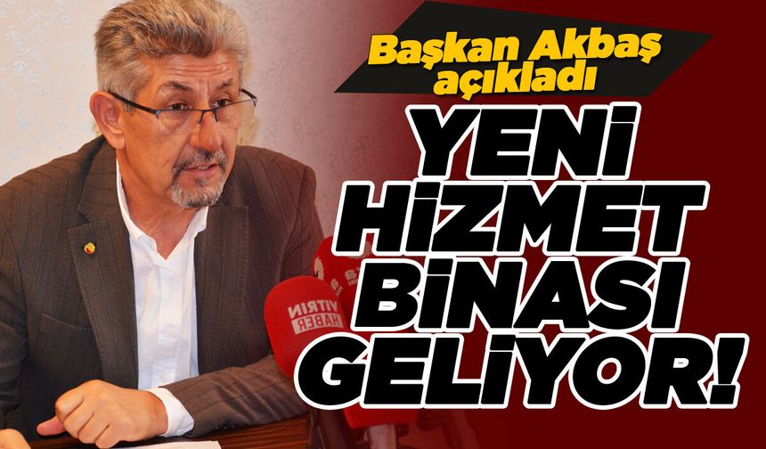 TSO Başkanı Akbaş yeni hizmet binası müjdesini verdi