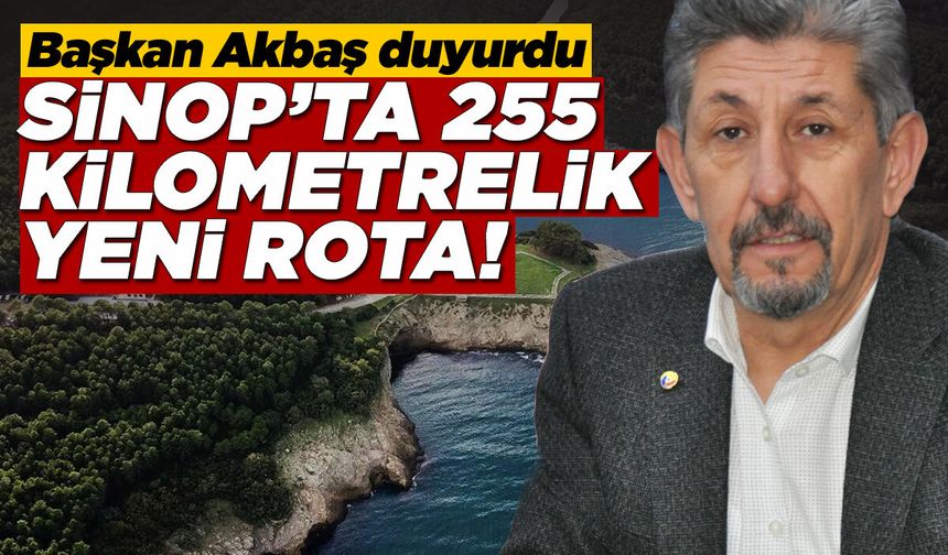 Sinop'ta 255 kilometrelik yürüyüş yolu planlanıyor!