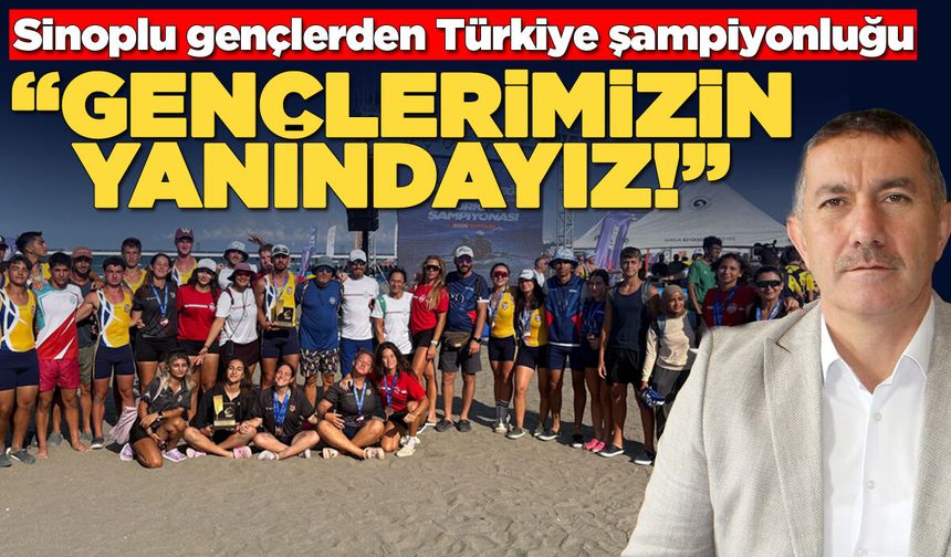 Sinoplu gençlerden Türkiye şampiyonluğu!