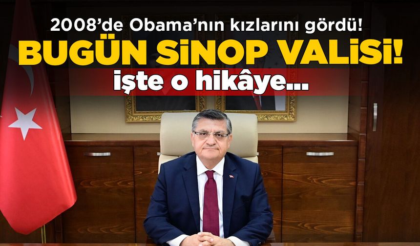 Sinop Valisi Özarslan’ın yıllar önce başlayan hikâyesi