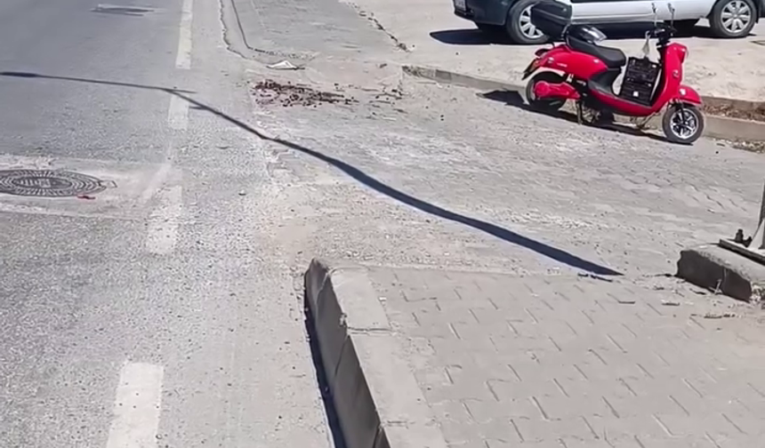 Gerze’de yol tepkisi: “Sabahtan beri ikinci kazam”