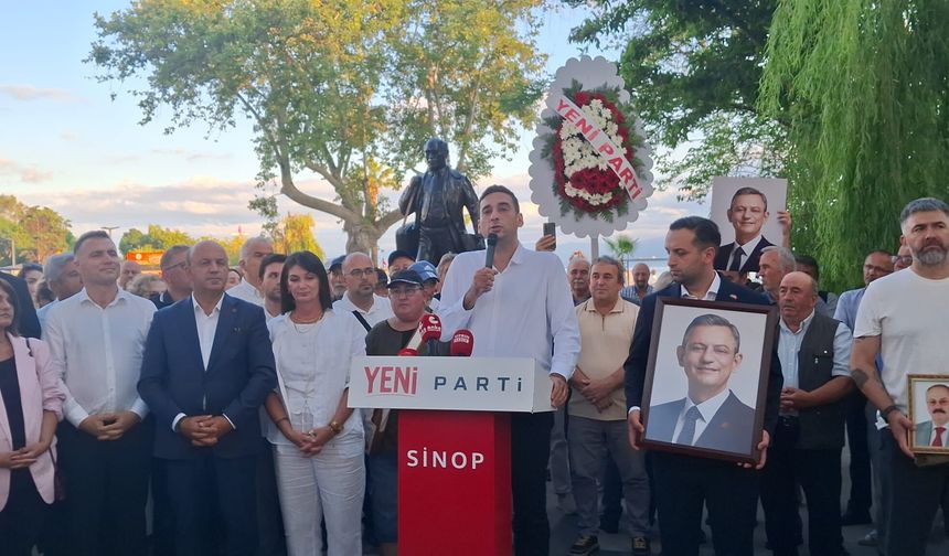 YENİ Parti Sinop teşkilatı belirlendi!