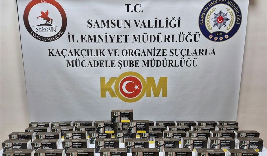 10 bin doldurulmuş makaron ele geçirildi
