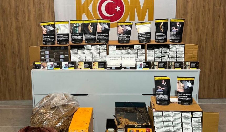 52 bin 400 makaron ele geçirildi