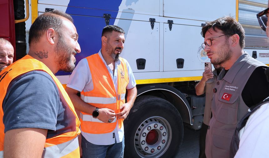 Büyükşehir Belediyesinden Tokat'ın altyapı çalışmalarına destek