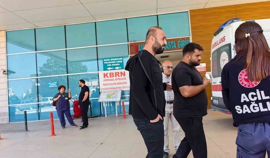 Kopan parmak buz torbasıyla taşındı