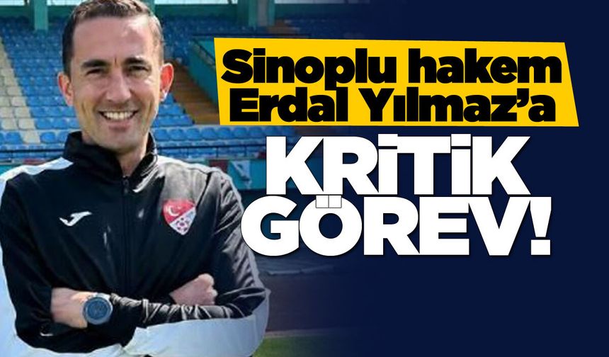 Sinoplu hakeme Trendyol 1. Lig’de önemli görev