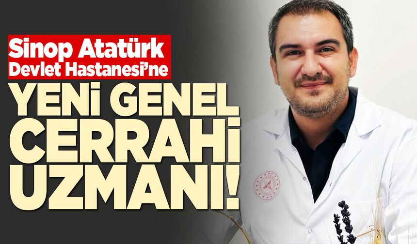 Op. Dr. Kılınç Sinop’ta hasta kabulüne başladı