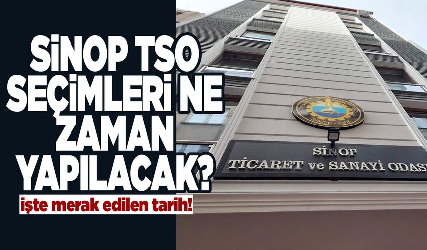 Sinop iş dünyası için kritik tarih yaklaşıyor!