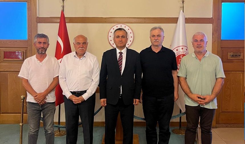 THK Sinop'tan Başsavcı Olcay Aksoy’a hayırlı olsun ziyareti