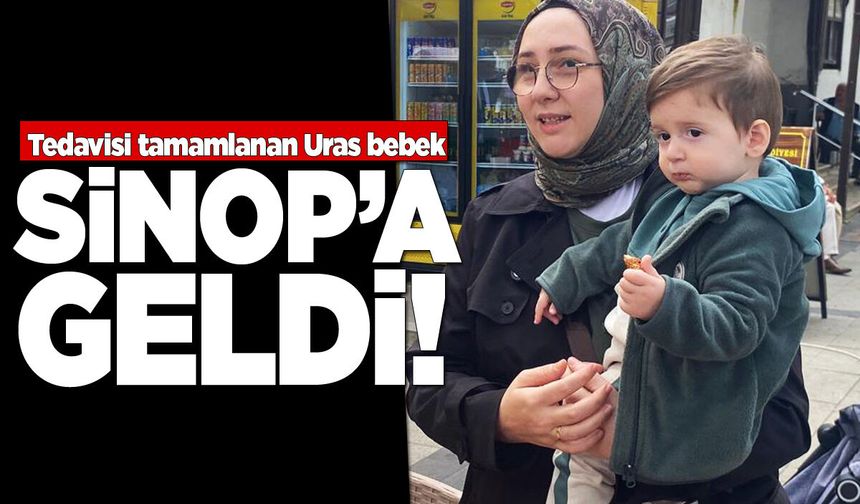 Tedavisi tamamlanan Uras Bebek Sinop’ta