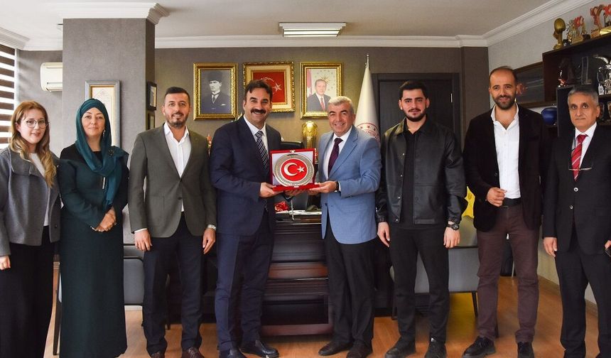 Sinoplular Federasyonu’ndan Mustafa Çelik’e ziyaret
