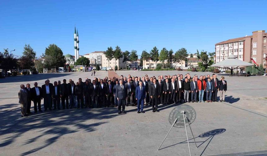 Bafra'da Muhtarlar Günü kutlandı