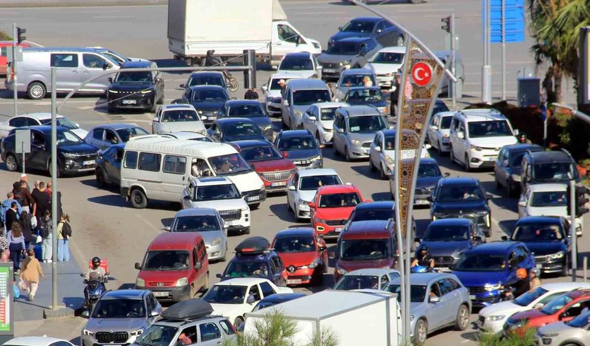 Samsun'da trafiğe kayıtlı taşıt sayısı açıklandı