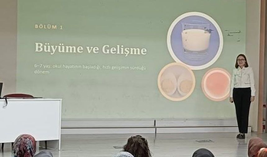 Velilere sağlıklı beslenme çantası eğitimi
