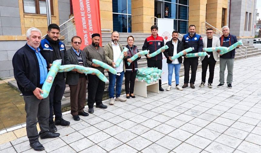 Geleneksel balıkçılara ağ desteği