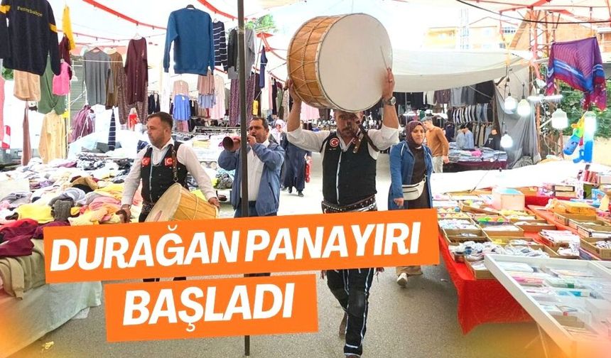Durağan’da Panayır Coşkusu Başladı