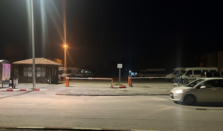 Sinop ilçe ve köy minibüslerinin kalkış durağında geçici değişiklik
