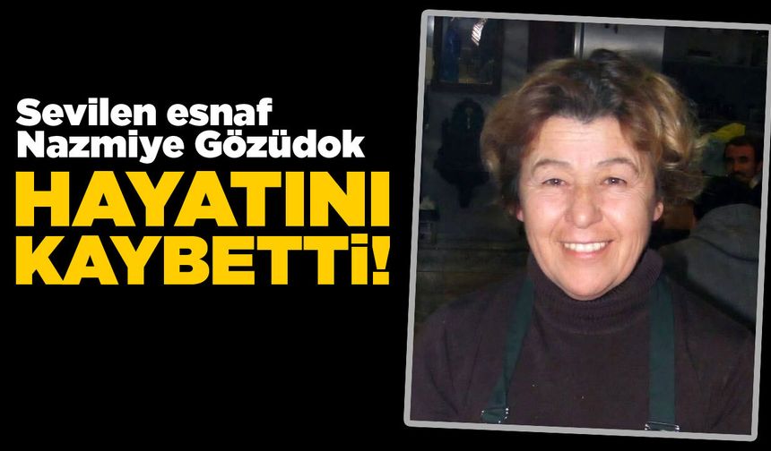 Sinoplu esnaf Nazmiye Gözüdok hayatını kaybetti