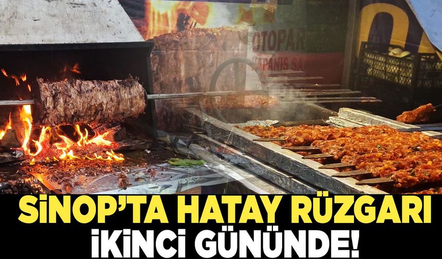 Sinop’ta lezzet festivali ikinci gününde!