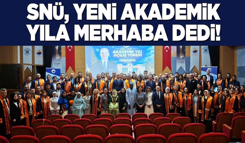 Sinop Üniversitesi’nde 2026-2027 Akademik Yılı açılışı yapıldı