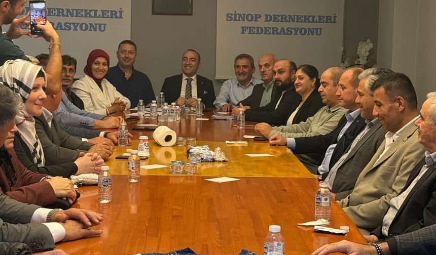 İstanbul'daki Sinop derneklerinden güç birliği