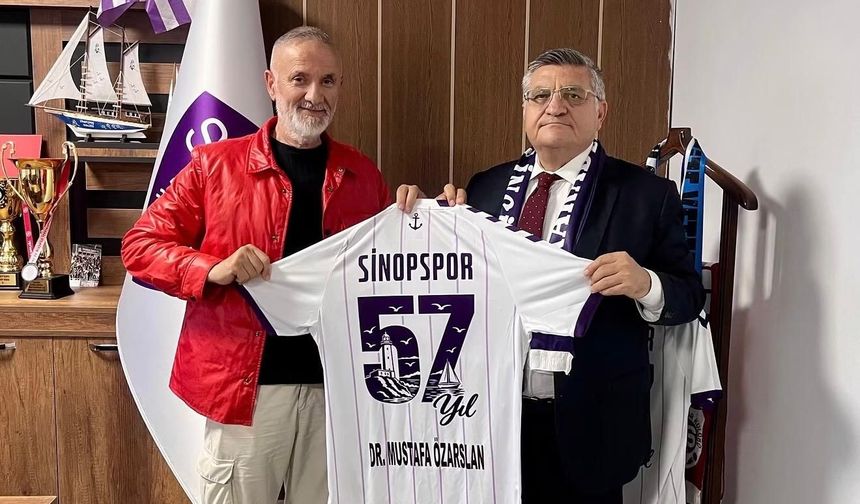Vali Özarslan’dan Sinopspor’a ziyaret