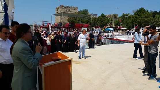 Sinop'un hayır çarşısı törenle açıldı