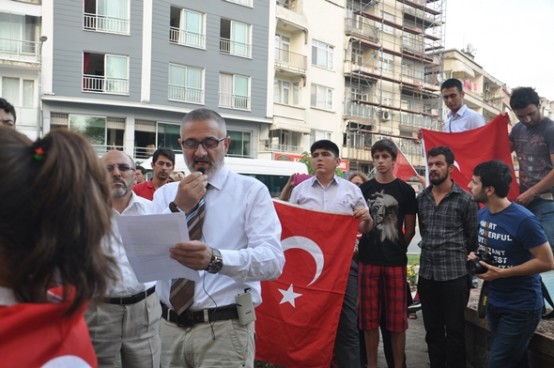 Sinop'ta teröre lanet yağdı