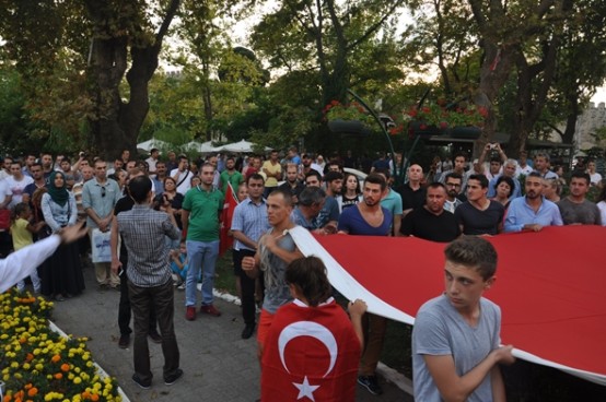 Sinop'ta teröre lanet yağdı