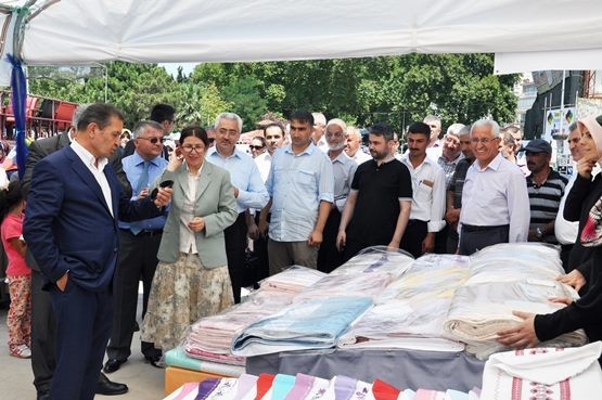 Sinop'un hayır çarşısı törenle açıldı