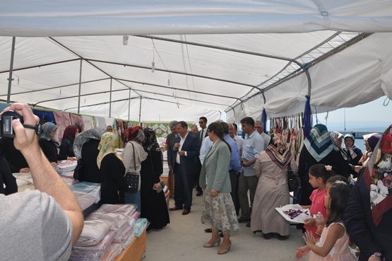 Sinop'un hayır çarşısı törenle açıldı