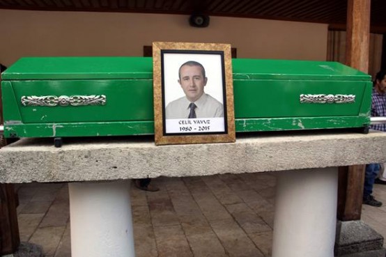 Ardından cenaze Alaaddin Camisi'ne götürüldü.