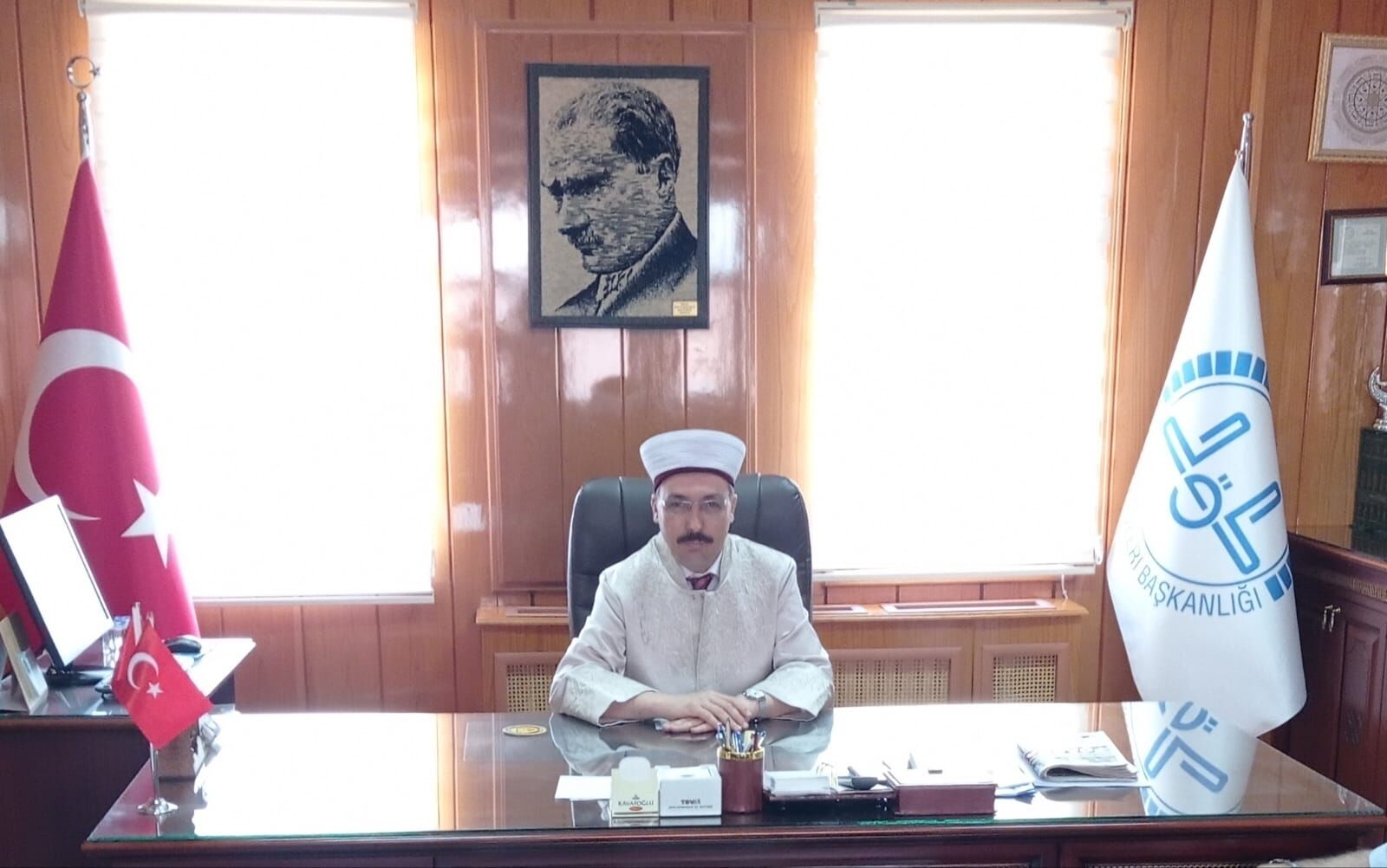 Sinop eski İl Müftüsü Ali Hayri Çelik Burdur'da