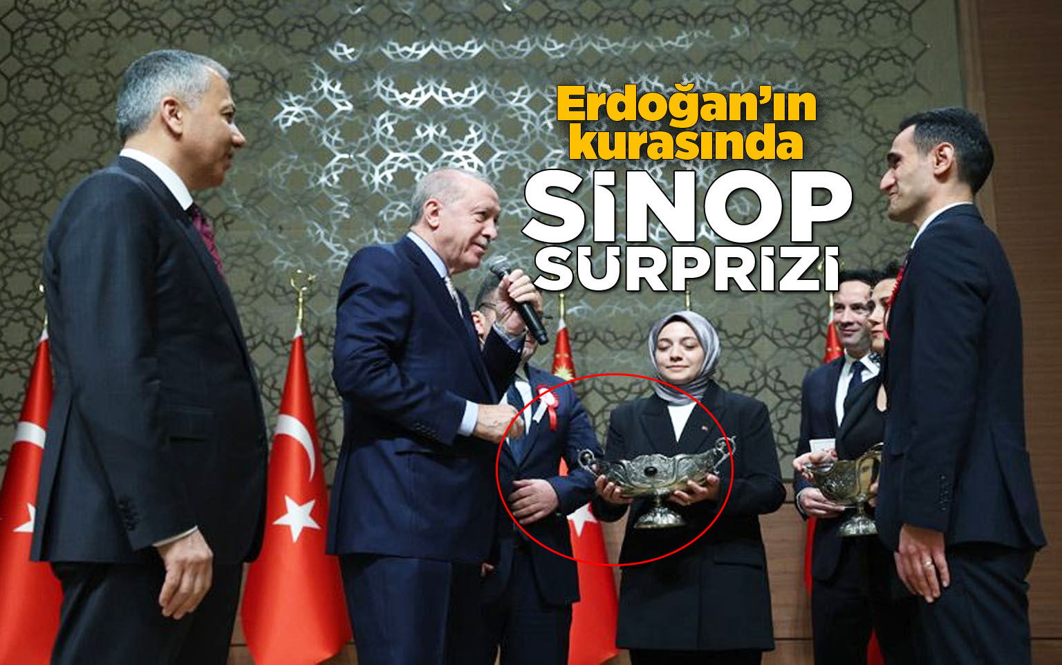 Kurada Sinop sürprizi! Erdoğan ikinci kez çekti