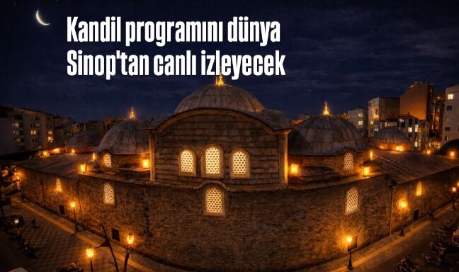 Regaib Kandili programı Sinop’tan TGRT’nin tüm kanallarında canlı yayınlanacak