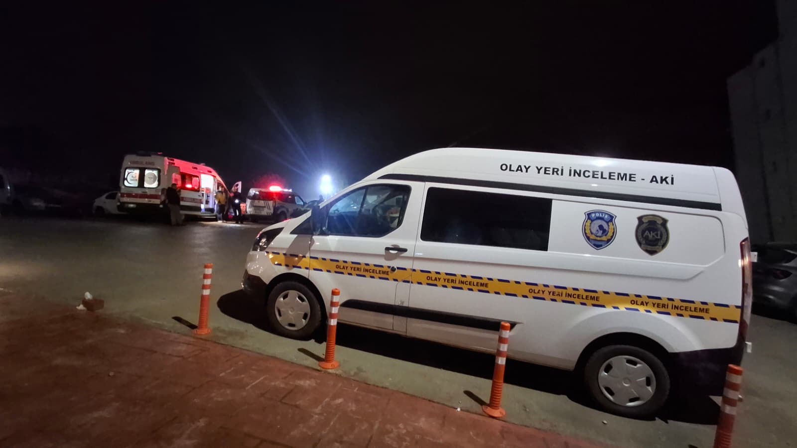 Olay yerinden bir görüntü