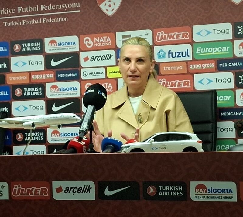 Türkiye Kadın A Milli Takımı Maç Görüntüsü