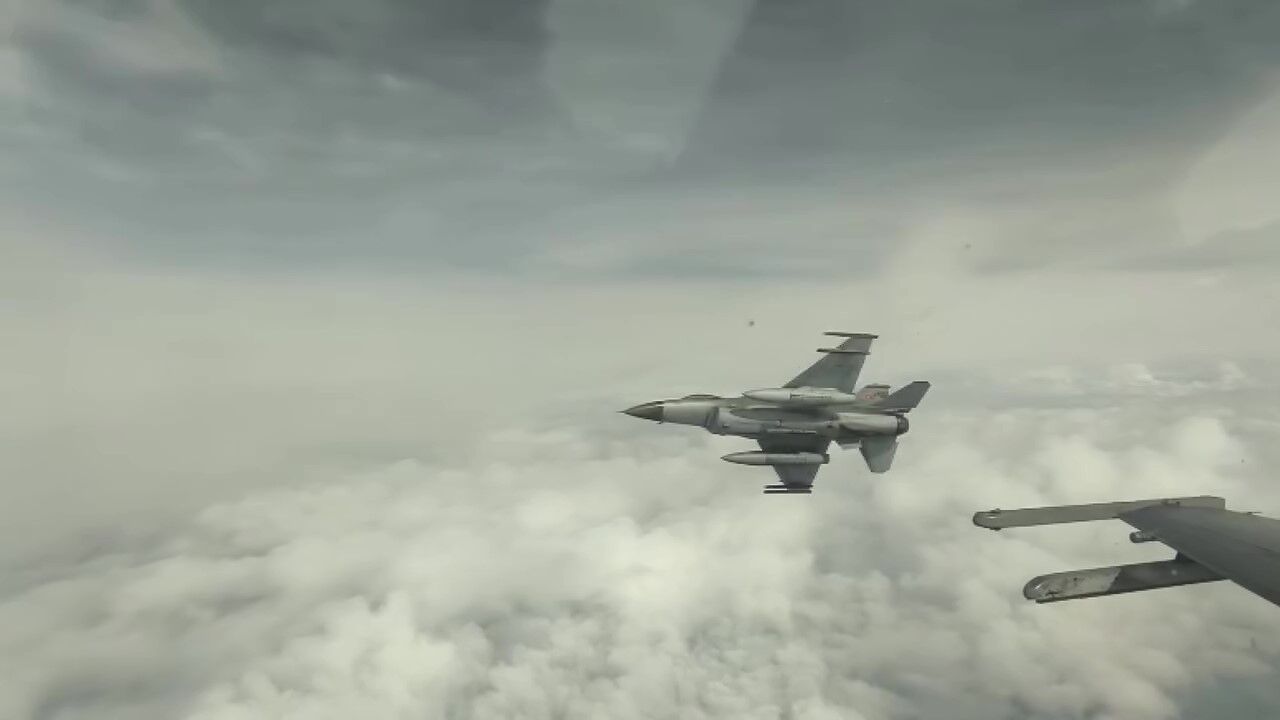 F-16'lar Karadeniz'e havalandı