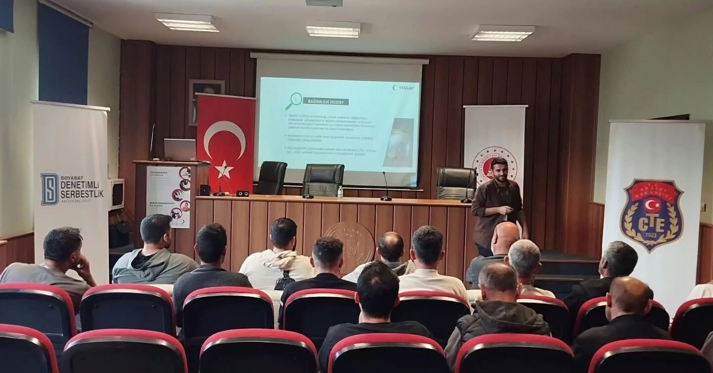 Denetimli Serbestlik Müdürlüğü'nde bağımlılık eğitimi