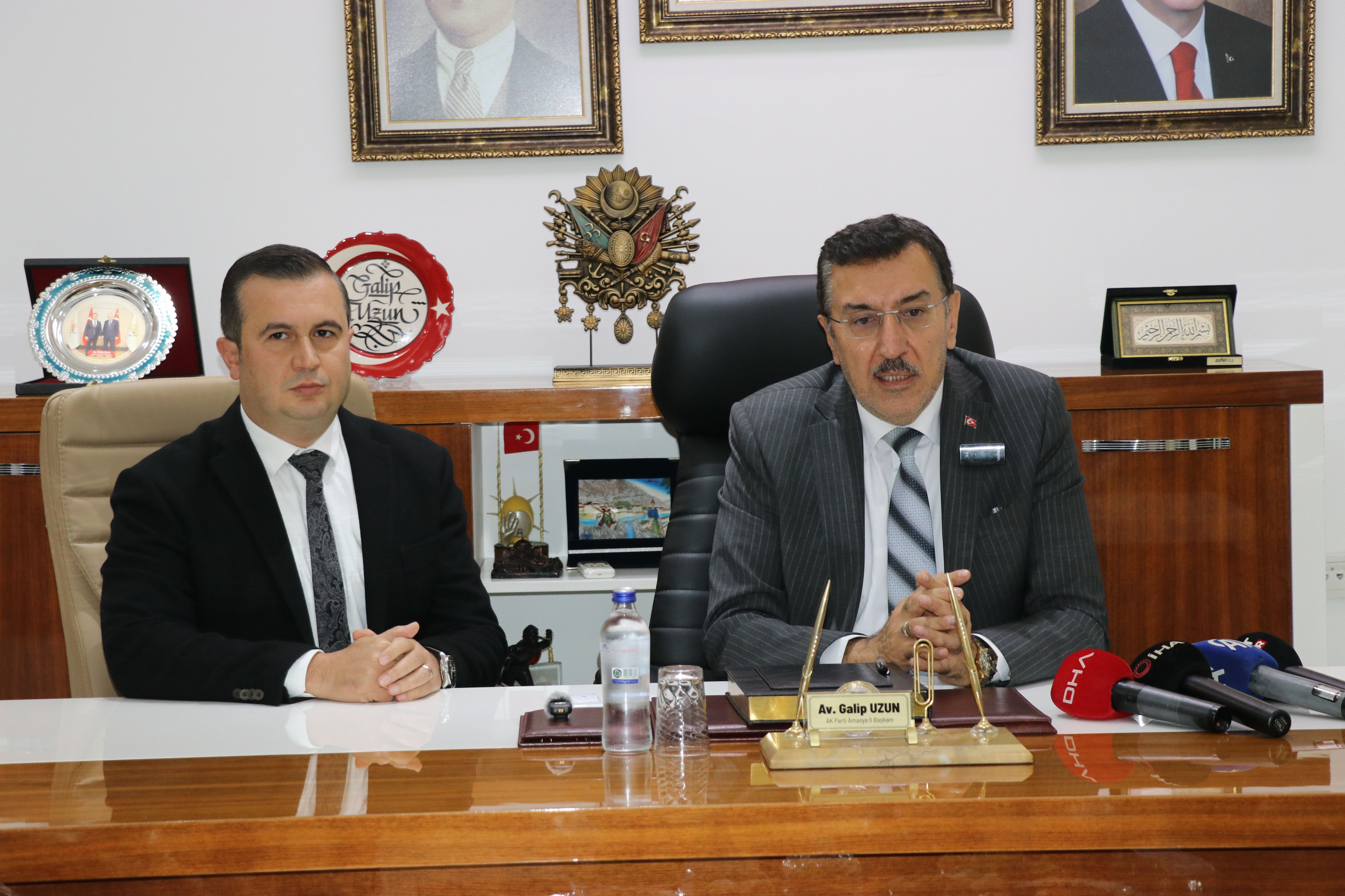 AK Parti Milletvekili Tüfenkci Amasya'da