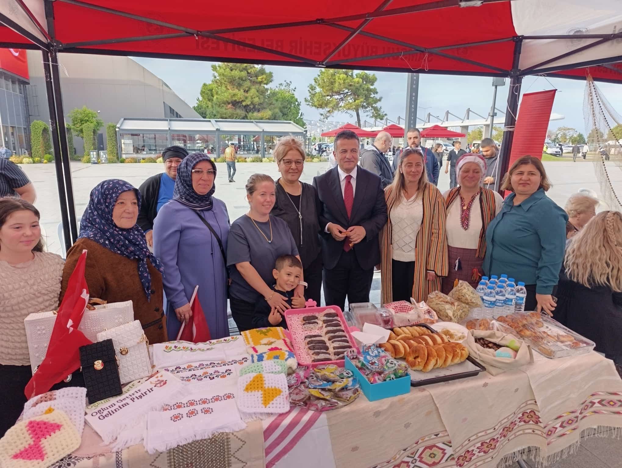 Samsun’da Sinop rüzgârı! Yöresel lezzetler görücüye çıktı