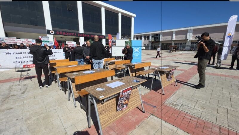 Sinop Üniversitesi gazete boş sıralar tügva